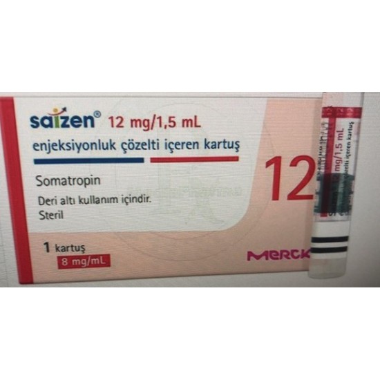 Somatropin 12 Mg 1.5 Ml Saizen Merck Somatropin 12 Mg 1.5 Ml Saizen Merck